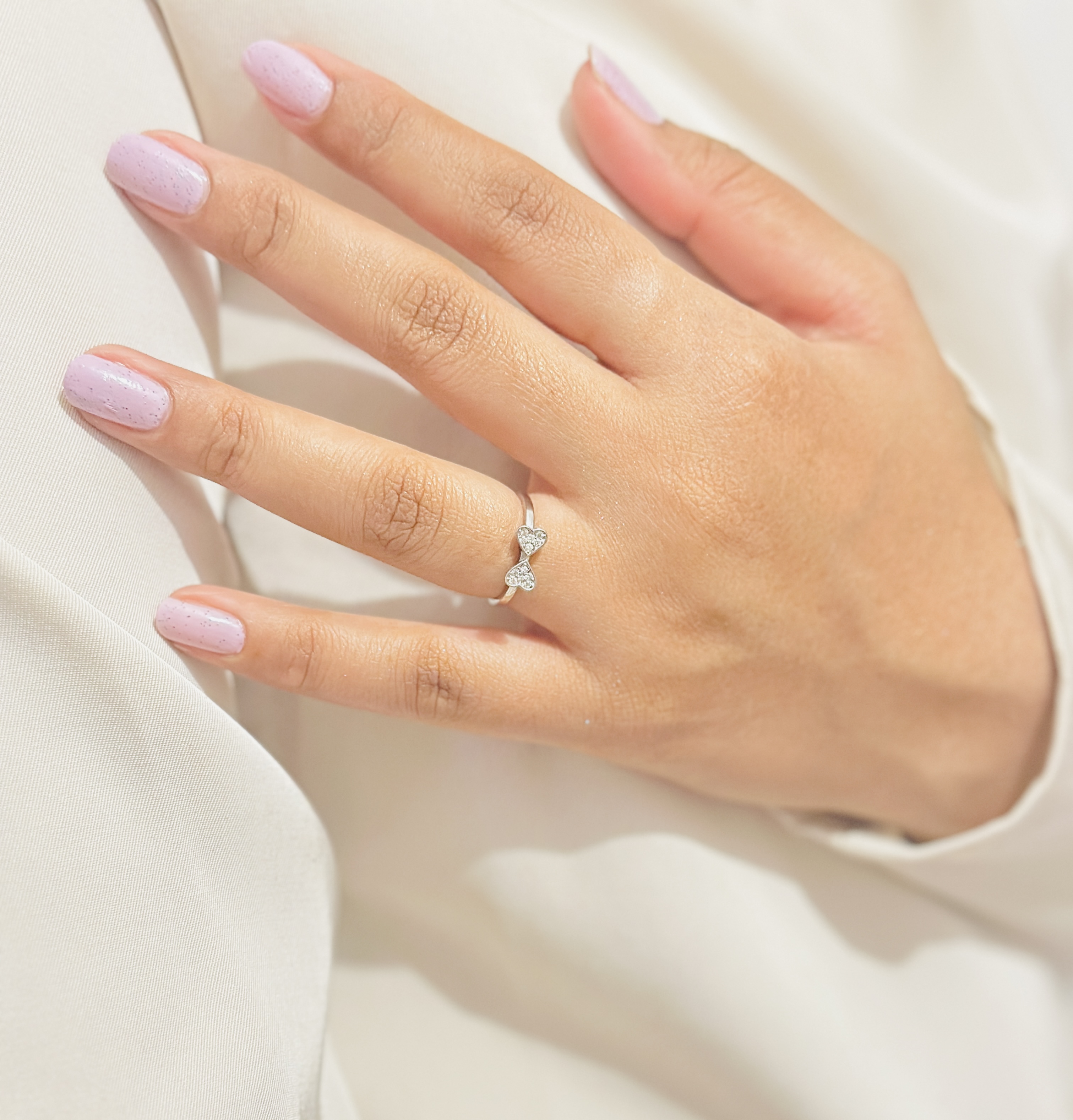 Minimal Bow 925 Sterling Silver Ring